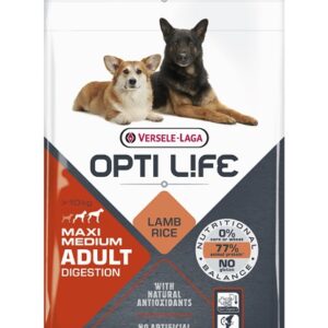OPTI-LIFE MAXI MEDIUM ADULT DIGESTION 12,5 KG
