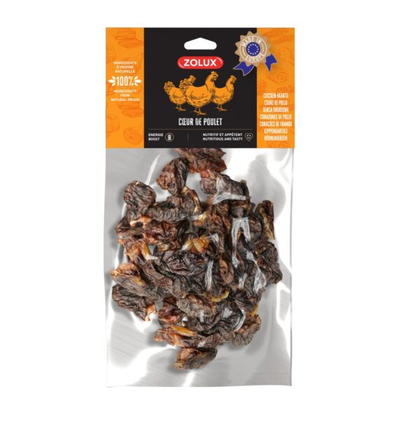 ZOLUX CORAÇÃO DE FRANGO 150GR