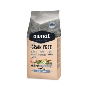 OWNAT JUST GF CÃO ADULT LAMB