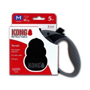 KONG TRELA EXTENSIVEL TERRAIN M 5M/30KG PRETA