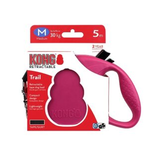 KONG TRELA EXTENSIVEL TERRAIN M 5M/30KG FUSCIA
