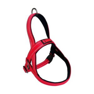 KONG PEITORAL NYLON NORWEGIAN HARNESS XL VERMELHO