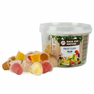 BACK ZOO NATURE FRUIT CUPS 100 PCS