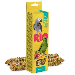 RIO STICK FRUTA E BAGAS PAPAGAIOS 2 X 90GR